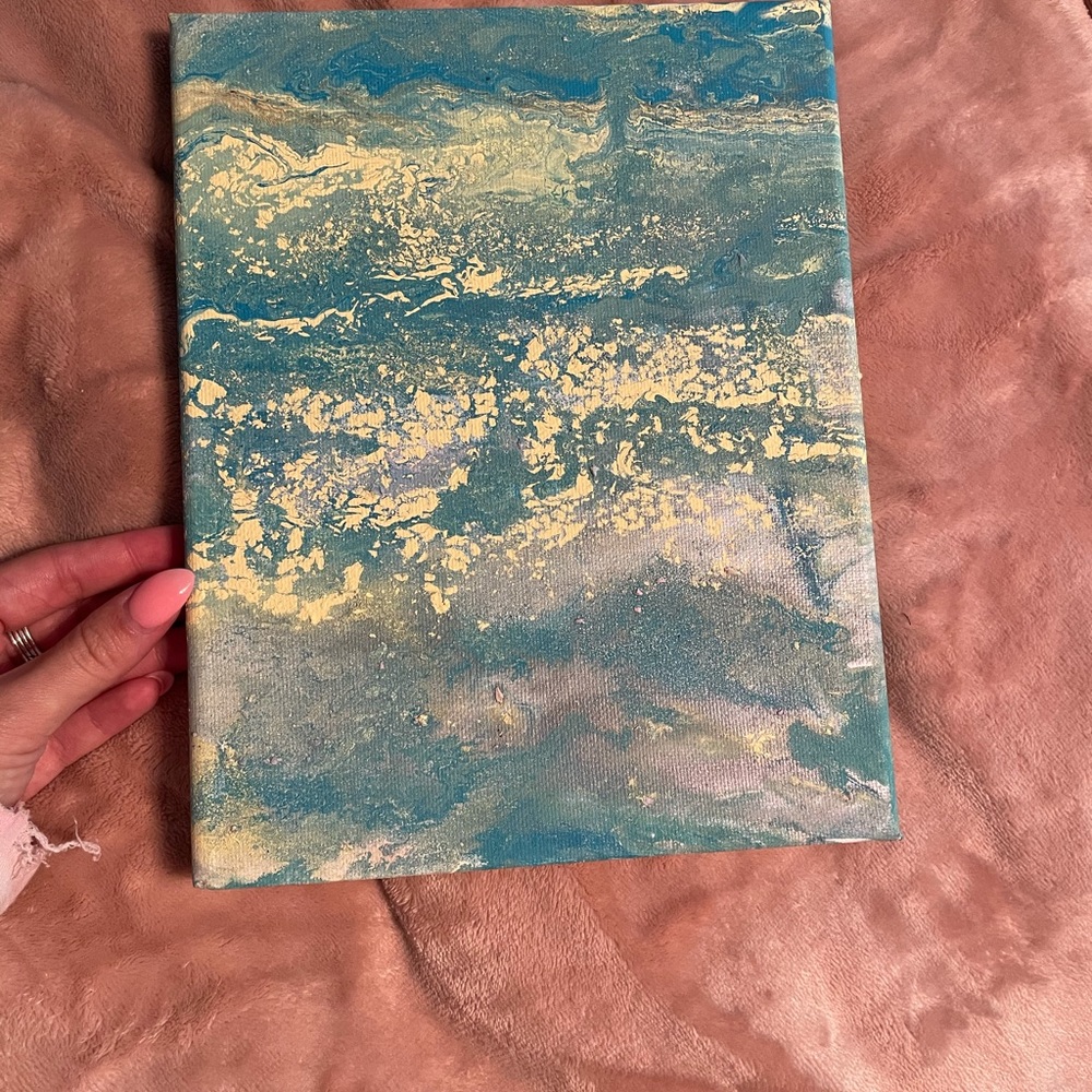 Hand painted canvas - Picture 2 of 2